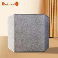 Graphene Under-Desk Foot Warmer and Heated Blanket Pad gray