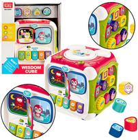 Lean Toys Interaktyvus muzikos edukacinis kubas