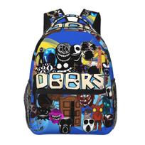 Doors All The Entities New Doors Game Update Backpack Hot Sale Daypack Large Capacity Kids BookBag School Bag Shoulder Bags One Size