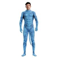 Kūno kostiumas suaugusiems, unisex, Cosplay kostiumas, su sniego vilko raštu, pilnas uždengimas, Zentai kūno kostiumas su uodega, vakarėlio kombinezonas, drabužių išpardavimas L gray