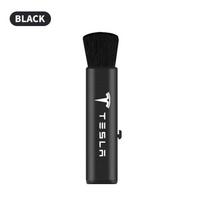 Car Sticker Tesla 1 Pcs Car Retractable Cleaning Brush Air Conditioner Computer Cleaning Brush For Tesla 3 X S Y juoda
