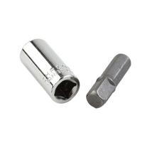 1/4 Square Drive To 1/4 Hex Shank Socket+1/4 Drill Socket Adapter For Driver Or Drill  Square Driver Tool  Part China Mainland