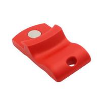 Canning Jar Opener with Magnet Universal Regular Wide Mouth Jar Lid Removal Tools 3D Printed Magnetic Jar Lid Lifter Kitchen Gadgets raudona