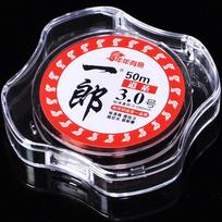 Japanese Nylon Fishing Lines Main Sub Line Set 50M Boat Fishing Lines Super Tensile Imported Rock Sea Ice Fishing Non-rolling 260319 2.0 raudona