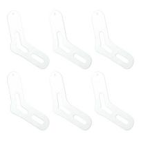 Pack of 6 Thickened Wooden Sock Blockers for Display and Perfect Shape Maintenance Knitting Projects Supplies
