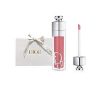 DIOR Enchanting Lip Gloss Gift Bag, Hydrating, Moisturizing, Soft and Non-sticky, Pure Lustful Lips, Cosmetics 012 dry rose translucent rožinio aukso spalvos