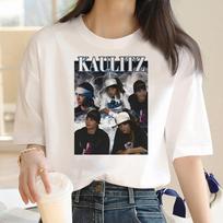 Tom Kaulitz Tokio Hotel tshirts Women graphic t shirt female harajuku comic streetwear clothing M