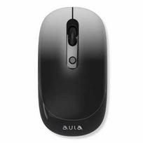 Aula AM207 2.4G Bezvadu Datora Pele ar 4 pogām 800-1900dpi Melna
