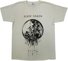 Sleep Token Take Me Back to Eden Band Logo T-Shirt Beige S įvairiaspalvis