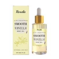 Vanilla Cream Rich Fragrance Body Oil Milky texture, lightweight, moisturizes and nourishes the skin, leaving it soft and radiant 30ml beige
