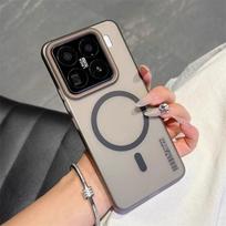 For Xiaomi Mi 15T Pro Case Hard Transparent Magnetic Wireless charging Protective Back Cover For Xiaomi Mi 15T Mi15 Pro Shell xiaomi 15T Pro juoda