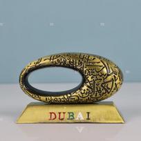 1 Pcs Dubai World Famous Building The Museum of The Future Antique Vintage Statue for Gifting,Room,Office, Decorative Showpeice