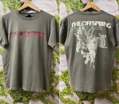The Offspring Tour 2004 Military Green T shirt Reprint AN52301 XXL