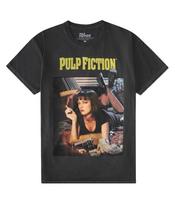 Marškinėliai Pulp Fiction Filmo Plakatas - Mia / Uma Thurman Rūkanti Marškinėliai - Oficialūs S