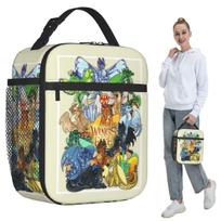 Wing Of Fire All Dragon Insulated Lunch Bag for Kids School Cooler Thermal Food Box Tote Portable Lunch Boxes Container One Size