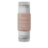 2 in 1 Travel Sub-bottling Leak-proof Squeeze Bottle Empty Packaging Bottle  Travel rožinė