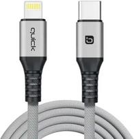 Quik USB Quick USB-C - Lightning kabelis 1,5 m pilkas (4752168141236)