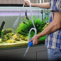 Akvariumo žvyras Baterija Žuvų bakas Vakuuminis sifonas Valytuvas Siurblys Vanduo 103Cm