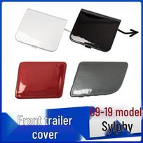 Compatible Front Bumper Tow Hook Cover for 2009-2019 Nissan Sylphy 12-15 Regular Sylphy Tow Hook Cover [Unpainted]