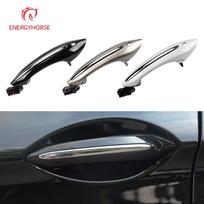 For BMW F02 F10 F06 F07 Car Exterior Comfort Access Door Handle  Keyless Go Replacement For BMW 5 6 7 Series Black White Black Front Left