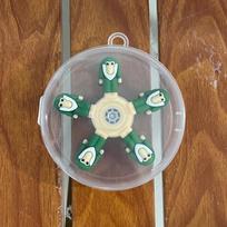 Itališkas Brainrot Tung Fidget Spinner grandinėlės žaislas Deformuojamas Antistresinis Rankinis Spinner Ventiliacijos žaislas Suaugusiųjų streso mažinimo Fidget Sensorinis Giroskopas sidabras