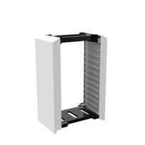 12 žaidimų Universal Games Storage Tower Blu-Ray diskai, skirti PS4, PS5, Xbox One, NS balta
