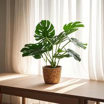 Simulation Plants Nordics Green Plants Turtle Back Leaves Living Room Decoration Simulation Potted Plants One Size