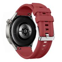 Sports Band For Huawei watch GT 6 Pro 46mm Silicone Strap For Huawei GT6 Pro Watchband Bracelet Replacement Accessories For GT6 Pro 46 raudona