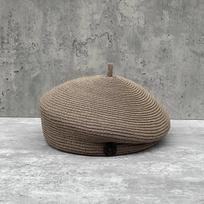 Fashion Summer Straw Berets  Celebrity Elegant Stereotype Fine Fedoras Letter Berets Women's Tourism Retro Casual Painter Hat Average size 55-57CM
