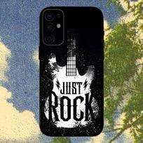 Roko muzikos instrumentas Gitara Dėklas, skirtas Samsung Galaxy S21 S25 FE S24 S23 Ultra S20 S9 S22 Plus S10 TPU Dangtelis SamsungS10Plus black