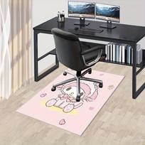 Office Rug Kawaii, My Melody Anti-Slip Rug, Machine Washable for Living Room, Bedroom, Office, Multiple Sizes, Bedroom Mat, Decorative Mat, Durable Ma 60cm by 90cm