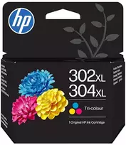Hewlett Packard (HP) HP 302XL/304XL trijų spalvų originali rašalo kasetė