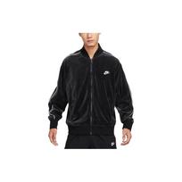 Nike Sportswear Club Logotipo striukė su užtrauktuku vyriška viršutinė apranga Juoda FB8232-010 XXL