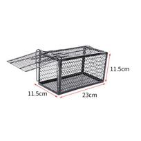 Smart Self-Locking Iron Net Mousetrap Safe Household Mouse Catcher Metal Reusable Humane Rat Trap for Indoor & Outdoor Use