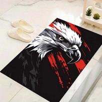 1pc Handsome Eagle Pattern Area Rug, Anti Slip Non Shedding Stain Resistant Carpet 60cm by 90cm