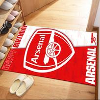 Arsenal Logo Square rugs are a great choice for living rooms, bedrooms, home décor, and as gifts. 40cmx60cm