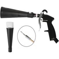 Tornado-Dry Cleaning-Gun Car-Air Blow-Gun Quickly Removes Surface Dirt and Dust Works with Air-Compressor (2 Nozzle*1PCS) black