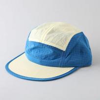 Waterproof Japanese Style Splicing Baseball Cap 5-Panel Quick-drying Sunshade Cap Adjustable Thin Sun Visor Cap Unisex smėlis