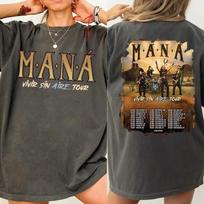 2026 Mana Tour Maná Vivir Sin Aire Tour 2026 Hot Concert Unisex T-shirt All Size L