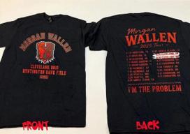 NEW! Morgan Wallen I’m The Problem Ohio 2026 Tour T-Shirt S