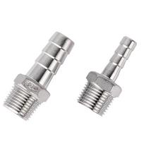 Haisidick 304 Stainless Steel Hexagonal Barb Hose Connector 25mm