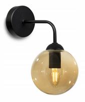 Elegant glass ball wall lamp, LED selection