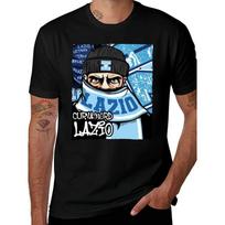 Official Lazio Ultras unisex T-Shirt for Men, Featuring a Casual Round Neck Design, High-Quality Luxury Fabric, Perfect for Fans, And Machine Washable S įvairiaspalvis
