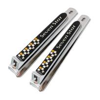 Sevenstar No-mes Black Large Nail Clippers 2/4/6 Pieces Set Made in Korea 2Pcs
