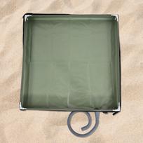 Outdoor Temporary Folding Shower Enclosure Base Drainage Hole Basin Waterproof Tent Awning Bottom For Pet Bath RV Camping Travel CN