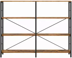 Koduva Daiktų laikymo lentyna, 4 lentynų, medžio drožlių plokštė ir plienas, 120 x 30 x 109,4 cm