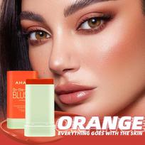 Versatile Nude Blush Stick: Enhance Your Complexion with Cream Contour and Highlight - Southeast Asia's Hot Seller oranžinė