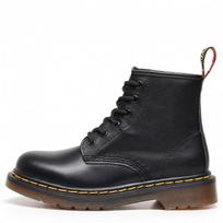 Martin boots locomotive boots women's 6-hole British couple 101 short boots men's and women's boots are really soft leather round 35