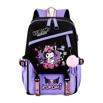 Students Schoolbag Large Capacity Shoulders Backpack Outdoor Travel Bag Korean Version Of The Fashion Leisure Bag Women's Bag One Size smėlis
