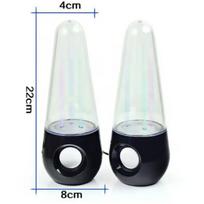LED šviesos šokantys vandeniu garsiakalbiai Altavoz Speakers Parlantes HIFI 3D erdvinis žemų dažnių garsiakalbis stereo palaikymas kompiuteriams muzikos grotuvams balta